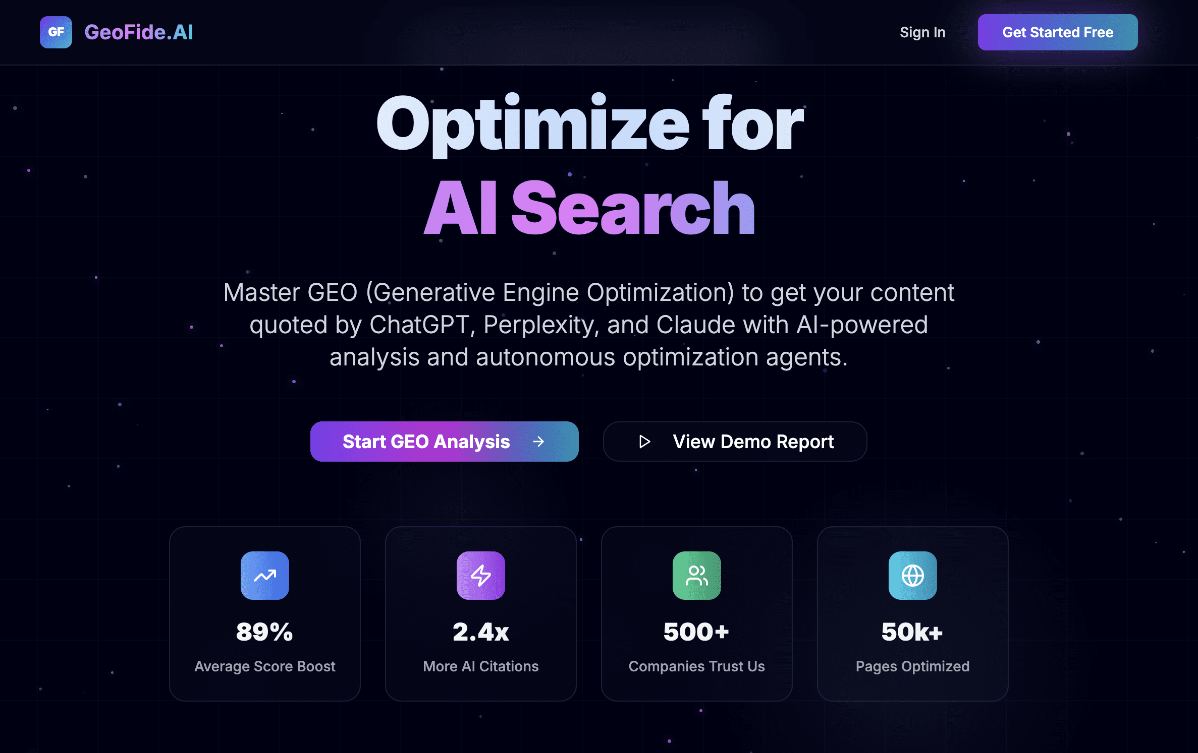 GeoFide.AI logo